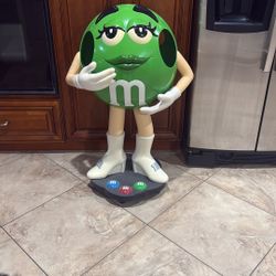 Green M&M Display 40” Tall