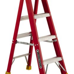 Louisville Ladder 4-Foot Fiberglass Step Ladder, 300-Pound Load Capacity, Type IA, L-3016-04