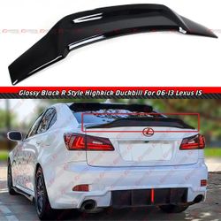 06-13 Lexus IS250 / IS350 Trunk Spoiler Duckbill Style Gloss Black