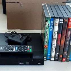 Sony BDP-S3700 Blu-ray DVD Smart Streaming WiFi Player w/ Remote - Power & HDMI