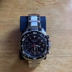 Nct Blue Sail Chronograph Stainless Steel Watch