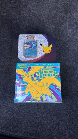Pokémon TCG Lot – Tin & Elite Trainer Box