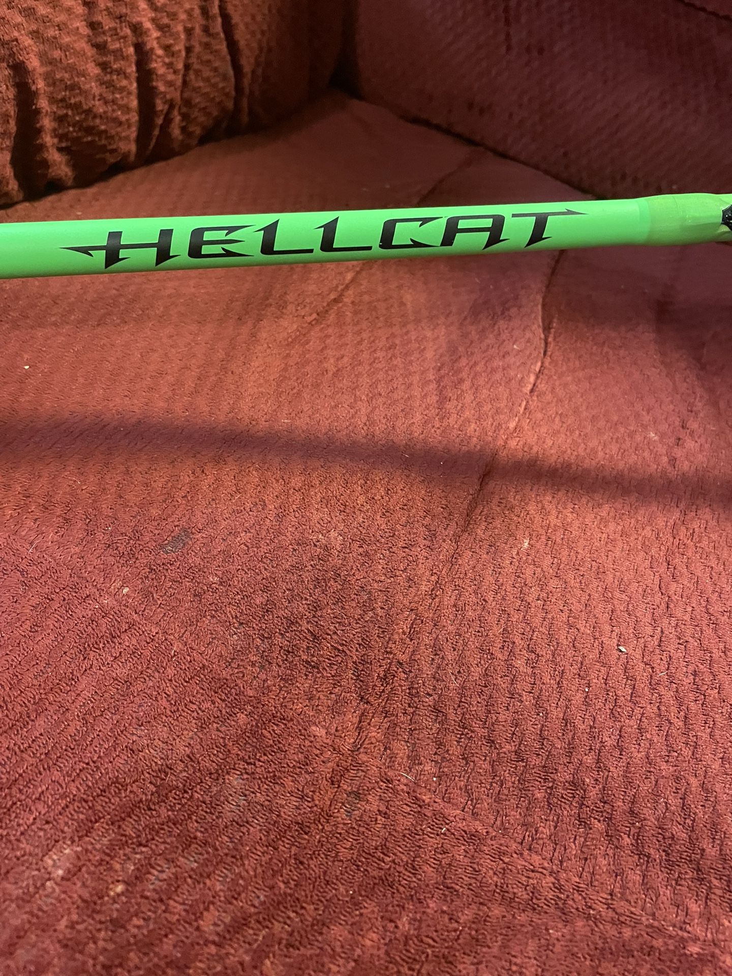 Hellcat Medium Action Fishing Rod Green for Sale in Mount Pleasant, NC -  OfferUp