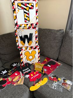 Mickey Mouse “Two-dles” 2nd Birthday Decoration Bundle!