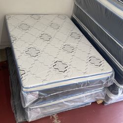 Full Size Mattress 14” Inches Pillow Top Of High Quality Also Available in Twin-Queen-King and Cali-King Same Day Delivery
