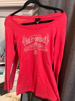 Vintage red Harley long sleeve!!šā¤ļøāš„