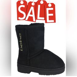 Botts bebe Kids' Faux Fur Lined Winter Boot (Walker & Toddler)