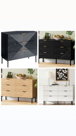 6 drawer dresser new