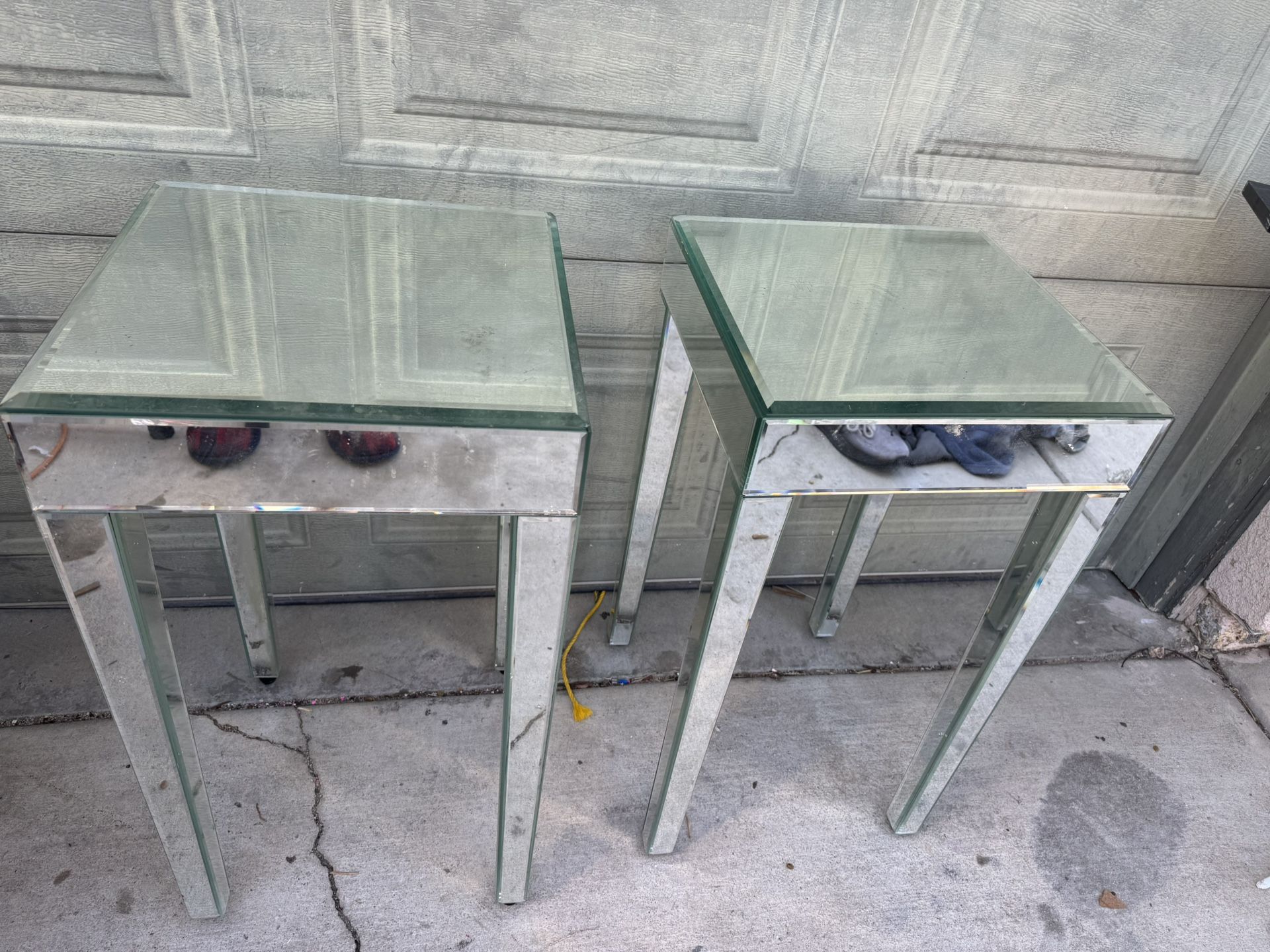 Mirror End Tables
