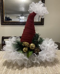 Santa Christmas hat wreath
