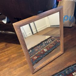 Wooden Framed Mirror