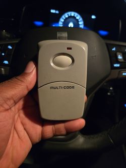 Multi-Code Single Button Garage Door Remote
