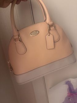 pink cross body coach