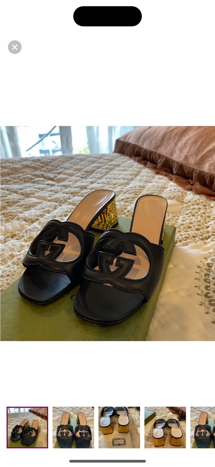 Authentic Gucci Heels