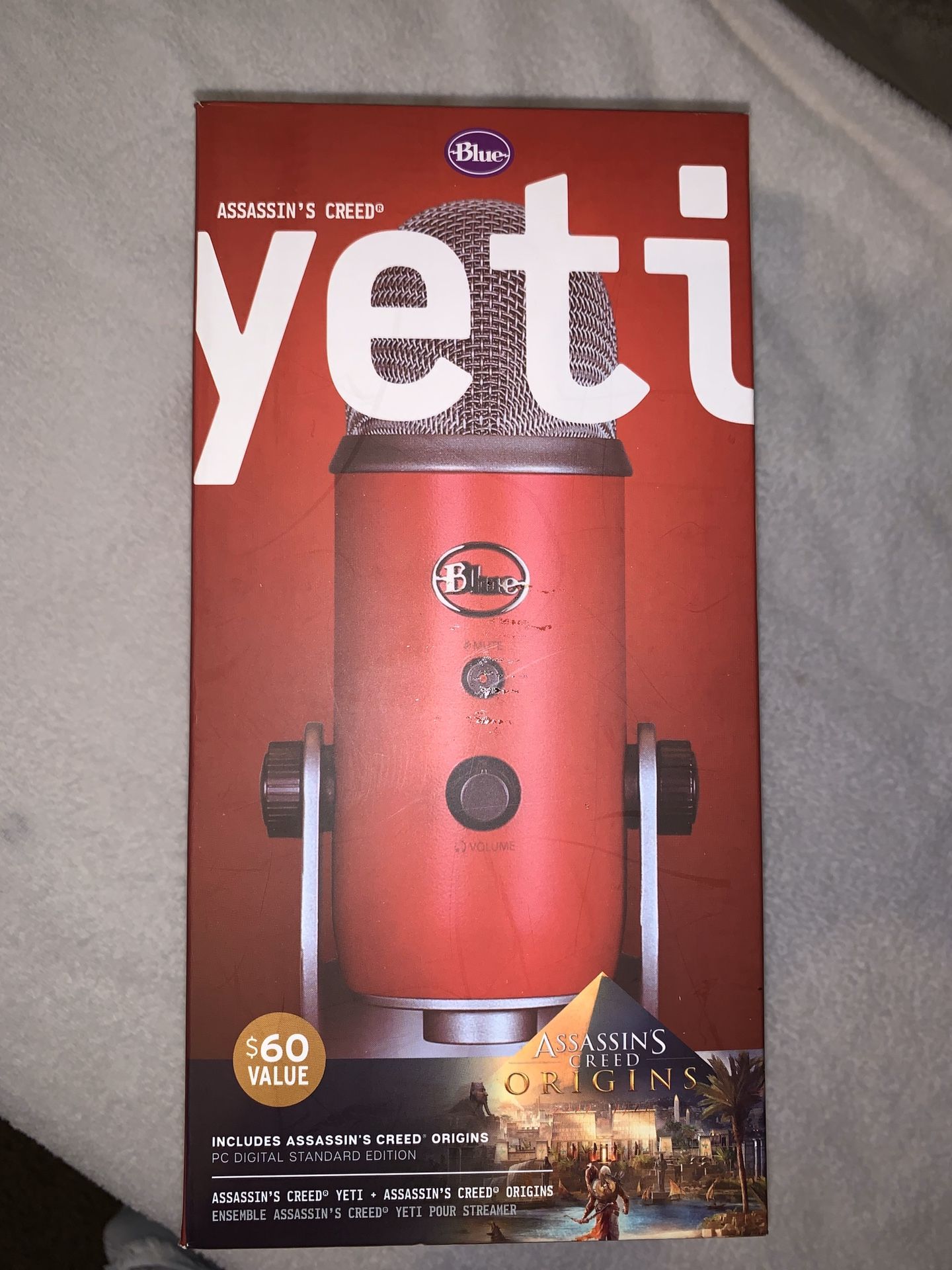 Blue Yeti Blue Yoti Spiderman Edition Professional USB Condenser Microphone - Satin Red