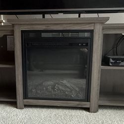 TV Stand With Fireplace & Heater