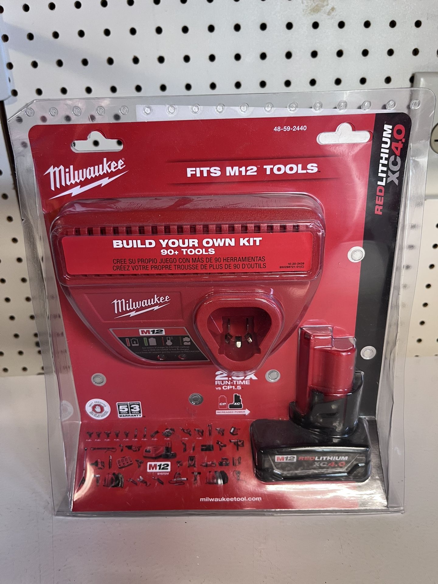 NEW Milwaukee M12 XC4.0 Battery With Charger