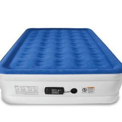 SoundAsleep Dream Series Luxury Air Mattress with ComfortCoil Technology & Built-in High Capacity Pump, 
