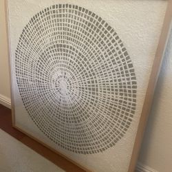 Rice Paper Circle Diptych Shadow Box Wall Art West Elm