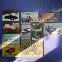 Car Show Plaques From Mucungie Pa 