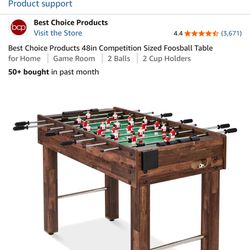 Brand new Unopened Foosball Table - Originally $140 - $50 OBO