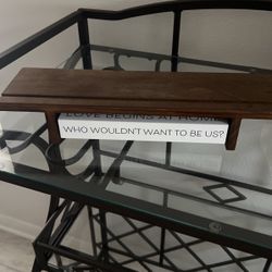 Cute small shelf with rotate signs 