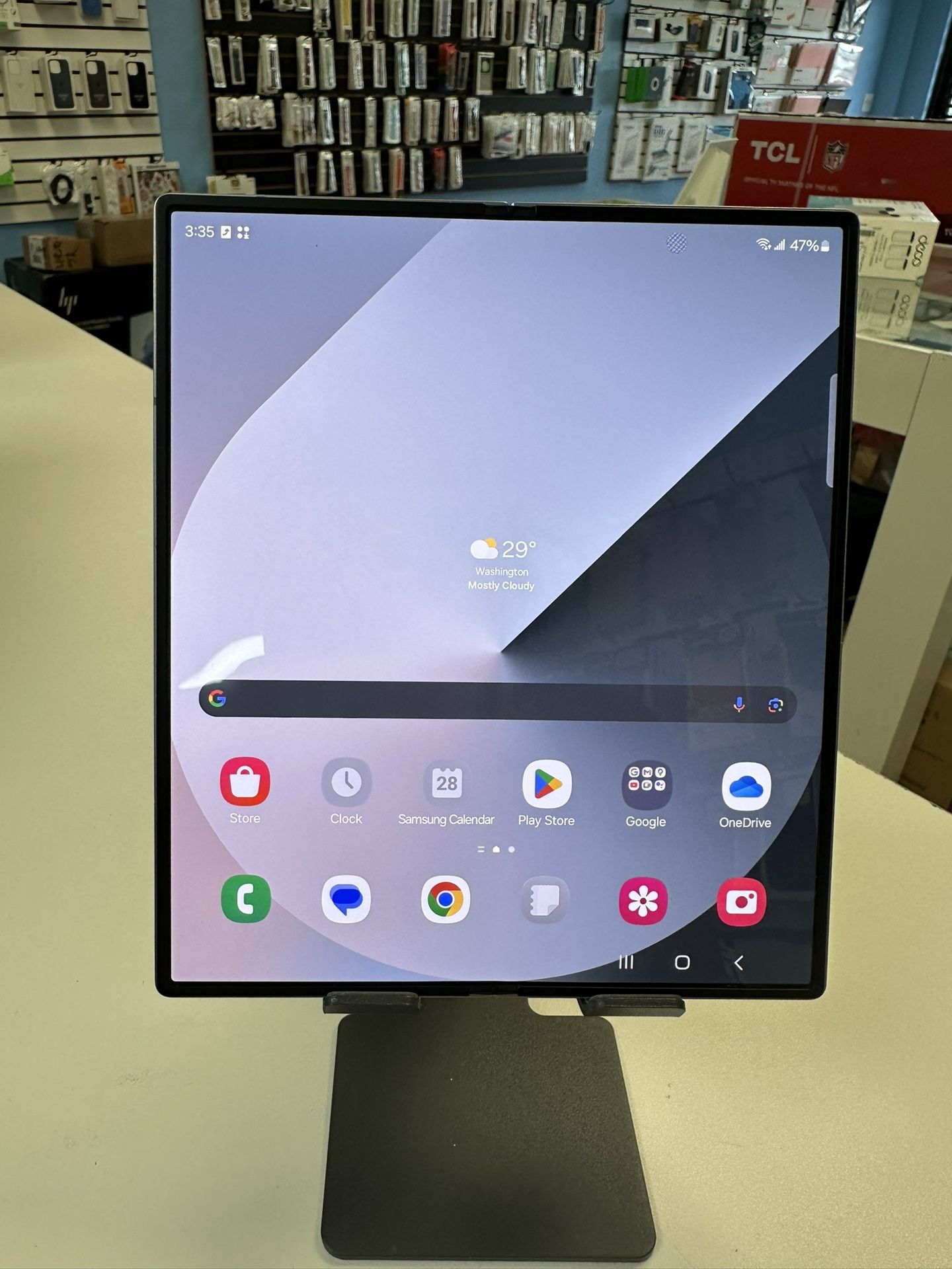 Samsung Galaxy Z Fold 6 Silver Shadow 256 GB E-Sim & Physical Sim UNLOCKED