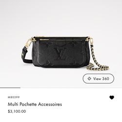 Louis Vuitton Multi Pochette Accessoires Handbag 