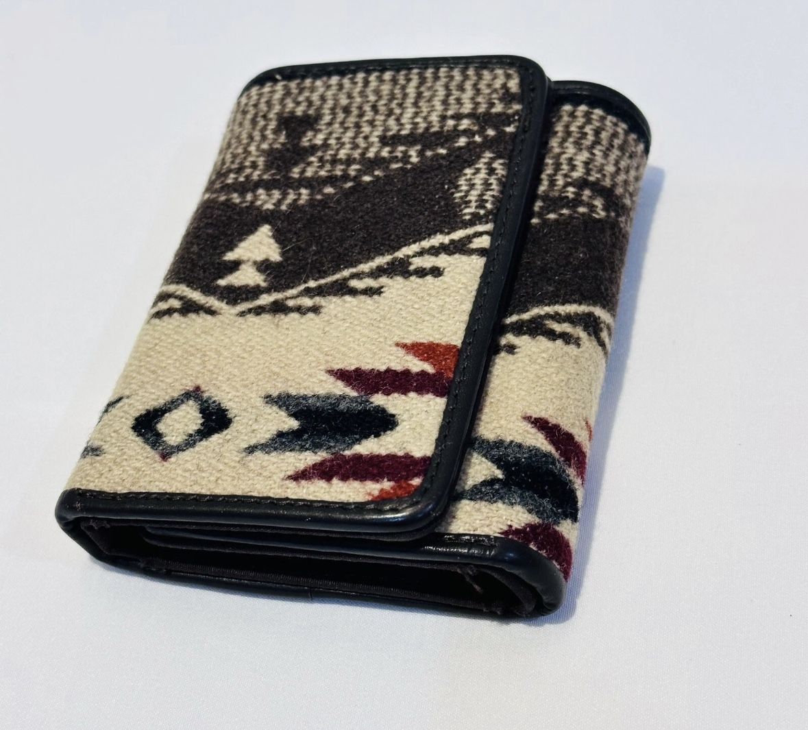 Pendleton Bifold Wallet MINT Wool Native Tribal Gorgeous