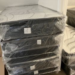 New Mattress & Boxprings. All Sizes Available, Excellent Quality Low Prices. Twin Mattress At $99. Hablamos Español.