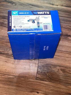 Watts 3/4 Pressure Vacuum Breaker Anti-Siphon Backflow Preventer -