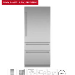 🚨 FOR SALE: Thermador Freedom® 36” Built-In Bottom Freezer 🚨 🔥 PANEL READY • LUXURY STYLE • LIKE NEW 🔥