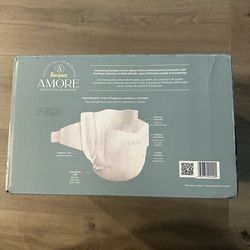 Brand new sealed Pampers Amore Size N 76 Diapers