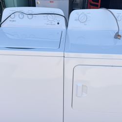 Whirlpool washer and Electric dryer 