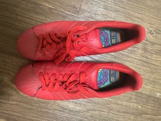 Red men adidas  size 12