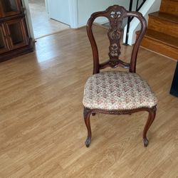 Antique Chair & Stool