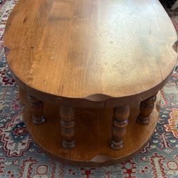 Solid Wood Coffee Table 