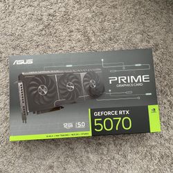 Brand New Nvidia Asus Prime 5070 16gb Graphics Card