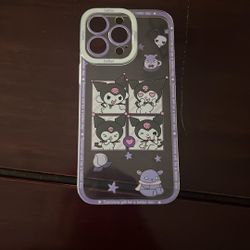 Purple Kuromi iPhone 14 Pro Max Case