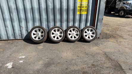 18” BMW rims and tires
