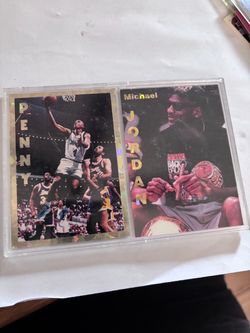 Penny Hardaway & Michael Jordan Basketball Cards