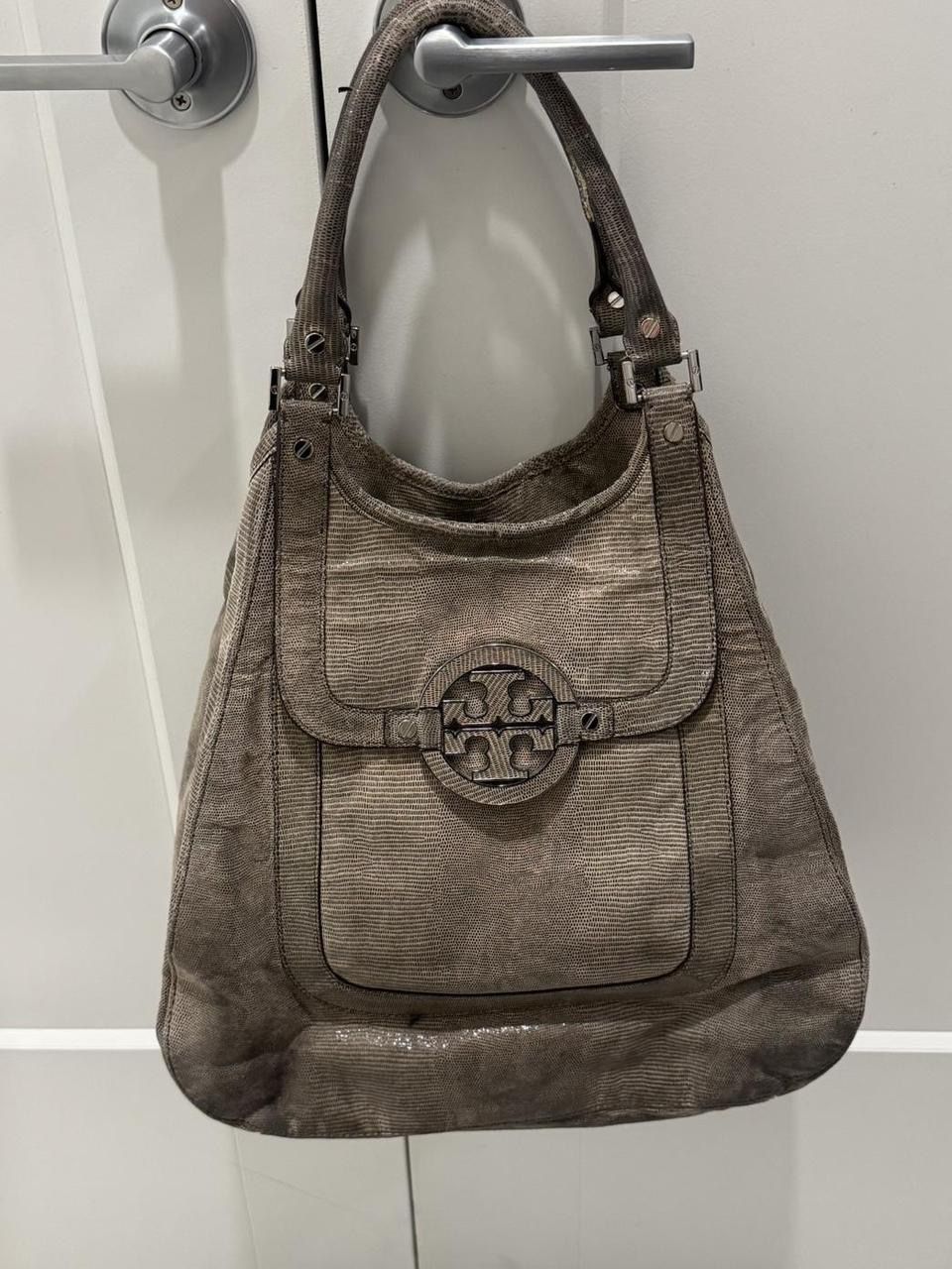 Tory Burch Brown Leather Tote Bag