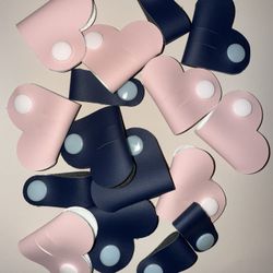 Handmade Faux Leather Cord Keepers – Snap Closure 🎀