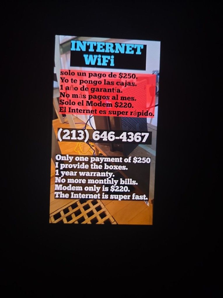 Motorola Modem With Fast Internet Speed WiFi