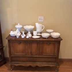 Original Milk Glass 15 Piece Lot