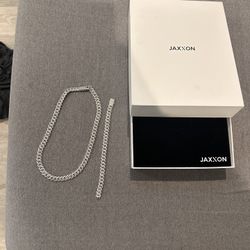 Jaxxon chain iced out chain & bracelet 