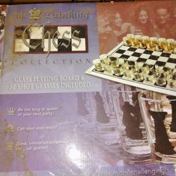 Shot Glass Chess Board