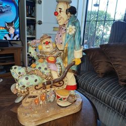 Large Clown Figurine