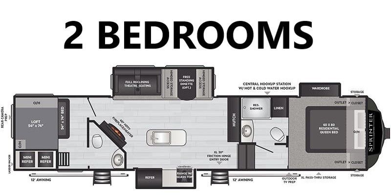 2021 Keystone Sprinter 35BH21