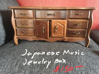 Japanese Music jewelry box